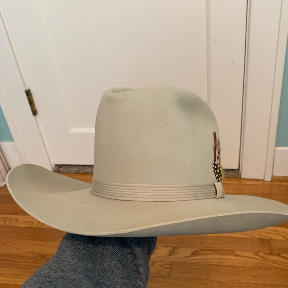 Vintage 101 Ranch Beaver Felt Cowboy Hat-Size 6 7/8 - Picture 4 of 13